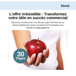L’offre irrésistible : Transformez votre idée en succès commercial